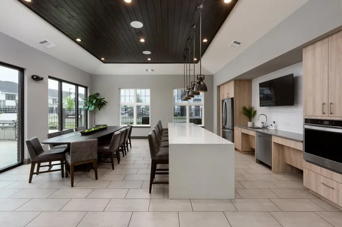 Clubhouse at Seasons at North Aurora Apartments.