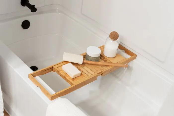 Seasons at Spring Street apartment bathroom