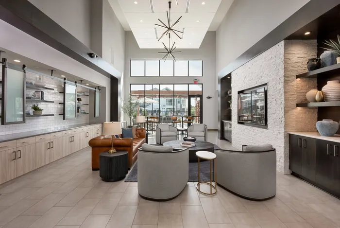 Seasons at Spring Street resident clubhouse