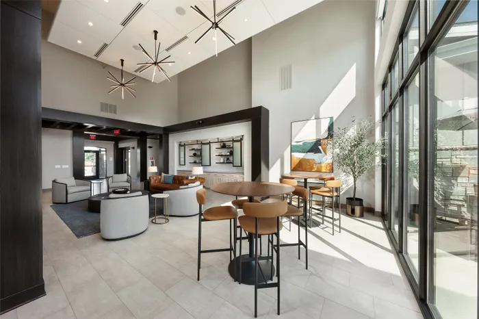 Seasons at Spring Street resident clubhouse