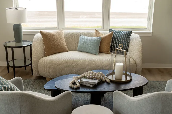 Seasons at Spring Street apartment living room
