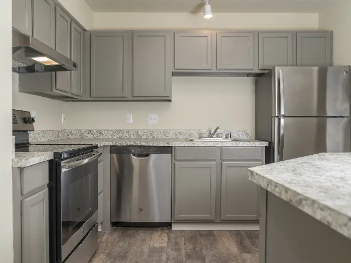 Modern Kitchens l Upscale Parkland Apartments for Rent l Tacoma, WA l Kensington Gate