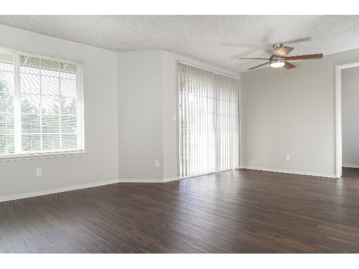 Newly Installed Mahogany Styled Plank Floors| Puyallup WA Apartments For Rent | Willow Hill