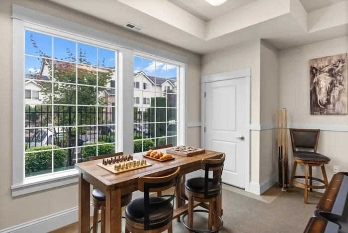 Game Room l Apartments for Rent in Tacoma, Wa l Tudor Village Apartments