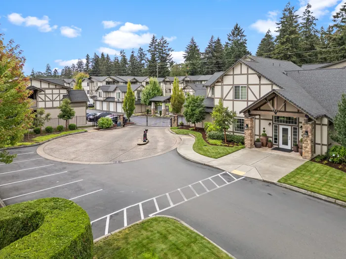 Community Clubhouse + Leasing Office l Apartments for rent in Tacoma, WA l Tudor Village Apartments