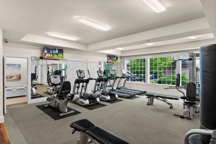 Community Fitness Center l Apartments for rent in Tacoma, WA l Tudor Village Apartments