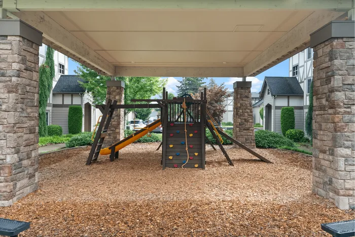 Children's Playground l Apartments for rent in Tacoma, WA l Tudor Village Apartments