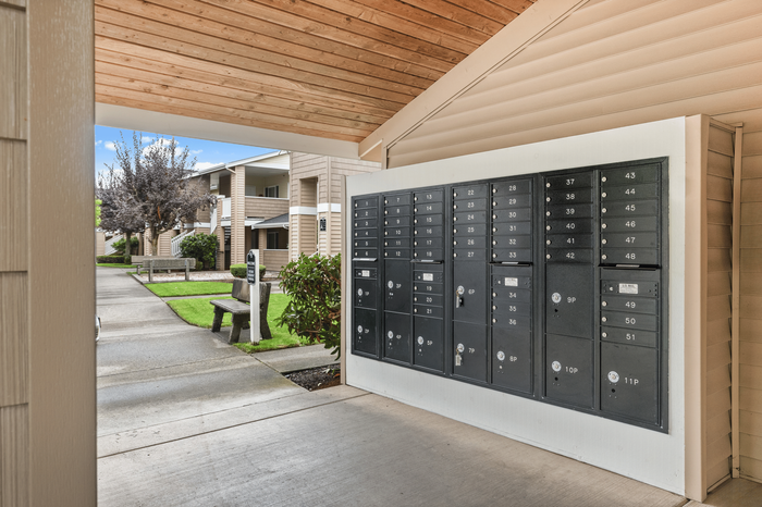 Covered Mail Area l Apartments for Rent in Parkland, WA