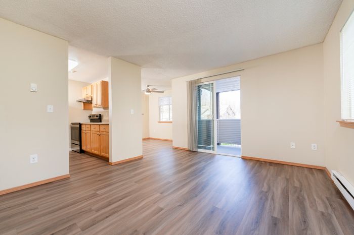1x1 Living Room l Apartments for Rent in Puyallup, WA l Terrace on Meridian Apartments