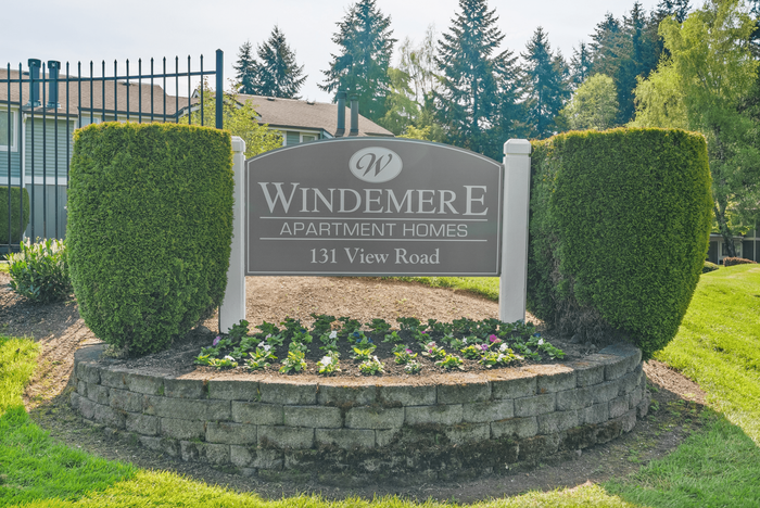 Community Sign l Windemere Apartments l Steilacoom, WA