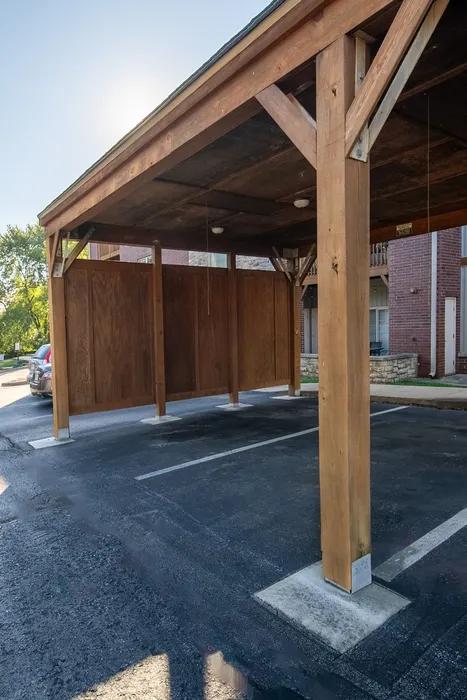 Martin Riley Apartments covered parking