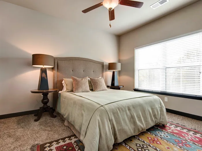 Township 28 Apartments Springfield Missouri One Bedroom Furnished Bedroom View