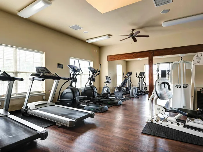 Coryell Courts Northside Springfield Missouri Apartments Fitness Center Treadmill view