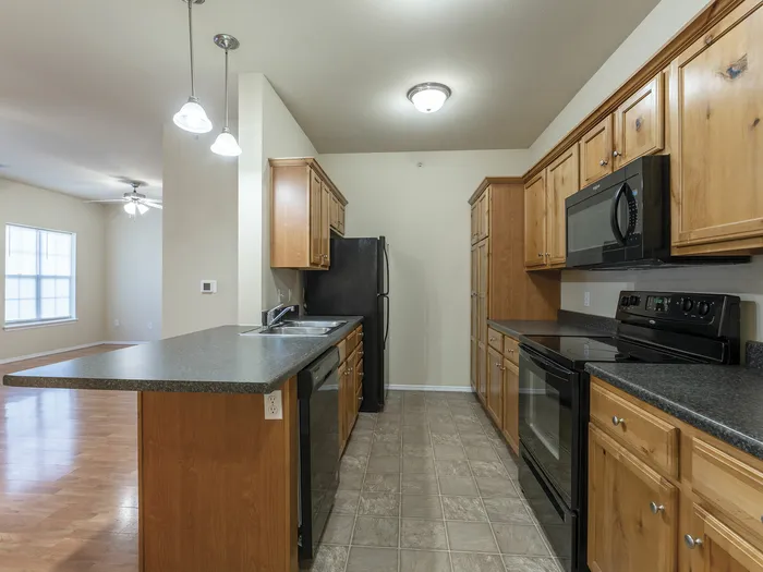 Coryell Courts Christopher One Bedroom Phase One Kitchen View