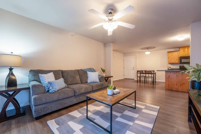 The-Abbey-Apartment-Homes-Springfield-Missouri-Furnished-Two-Bedroom-C-Phase-2-Living-Room-Dining-View