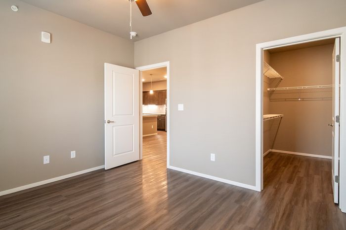 Promenade-Commons-Apartments-Rogers-Arkansas-Phase-Two-Two-Bedroom-Guest-Bedroom-Walk-In-Closet