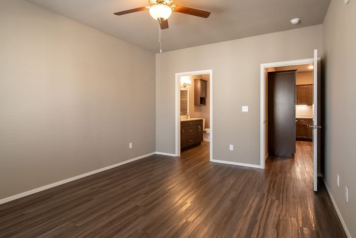 Promenade-Commons-Apartments-Rogers-Arkansas-Phase-Two-Two-Bedroom-Primary-Bedroom-Entrance