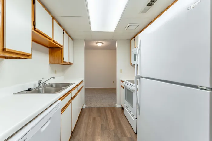 The-Abbey-Apartments-Springfield-Missouri-Phase-1-Two-Bedroom-A-Kitchen-Entrance-View