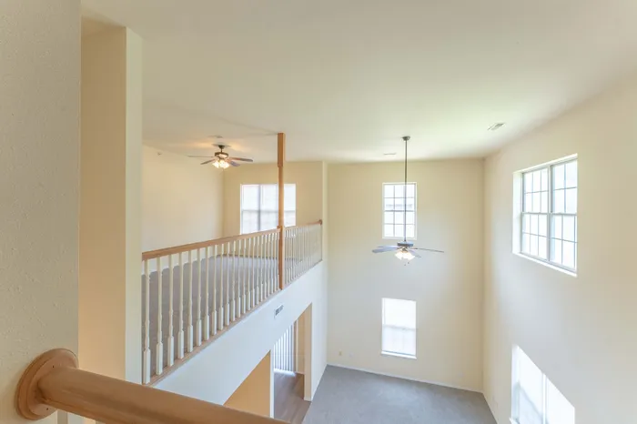 Martin-Riley-Apartment-Homes-Springfield-Missouri-Four-Bedroom-Loft-View-From-Staircase