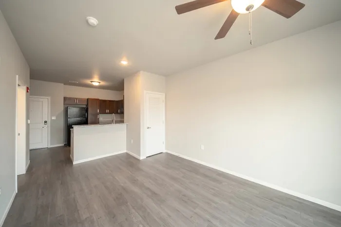 Crescent-Falls-Apartments-Joplin-Missouri-One-Bedroom-Living-Room-Kitchen