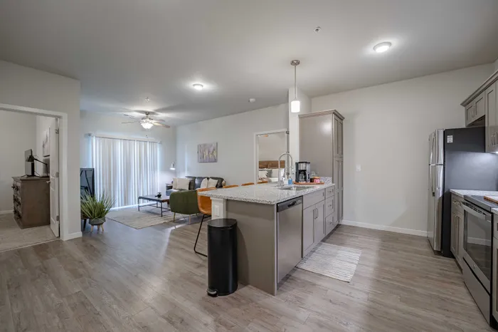 Monarch-Apartments-Springfield-Missouri-Furnished-Two-Bedroom-Kitchen-Living-Room