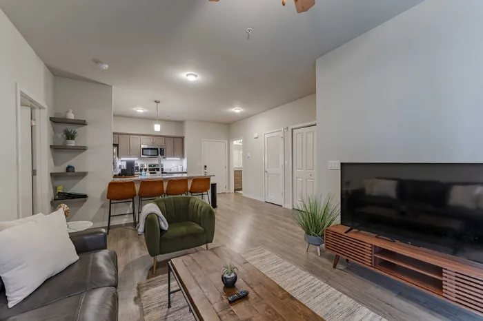 Monarch-Apartments-Springfield-Missouri-Furnished-Two-Bedroom-Living-Room-Entrance-View