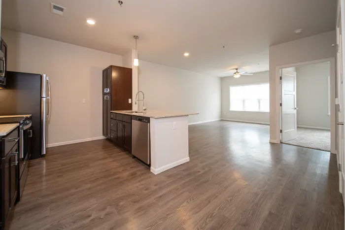 Union-Mill-Apartments-Wichita-Kansas-One-Bedroom-Home-Kitchen-Living-Room