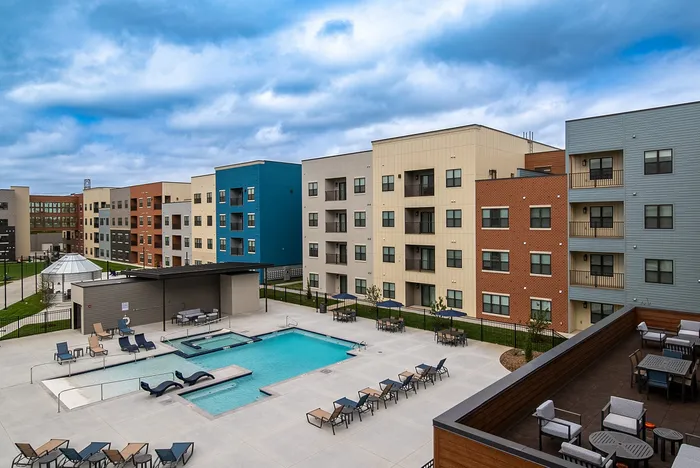 Union-Mill-Apartments-Wichita-Kansas-One-Bedroom-Balcony-View