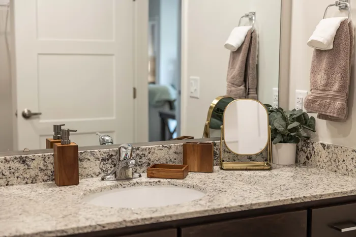 Union-Mill-Apartments-Wichita-Kansas-Furnished-Two-Bedroom-Primary-Bathroom-Sink