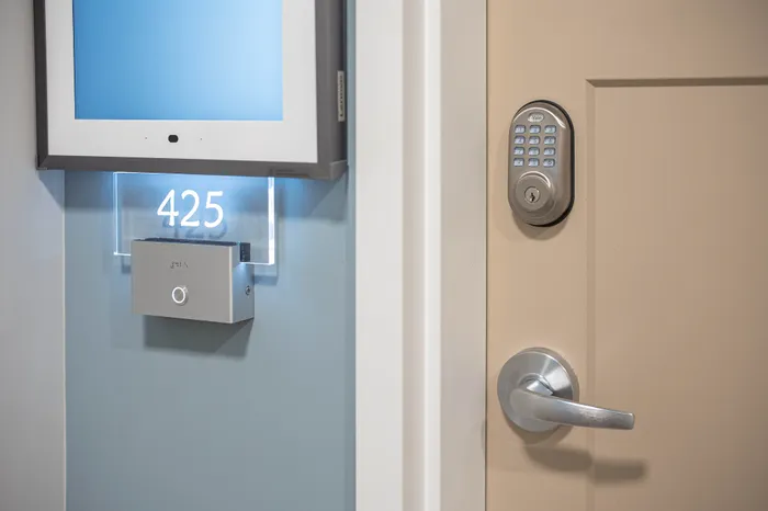 Union-Mill-Apartments-Wichita-Kansas-Two-Bedroom-Deluxe-Front-Door