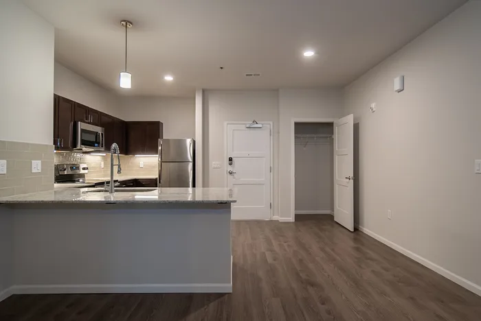 Union-Mill-Apartments-Wichita-Kansas-Three-Bedroom-Entrance-And-Coat-Closet