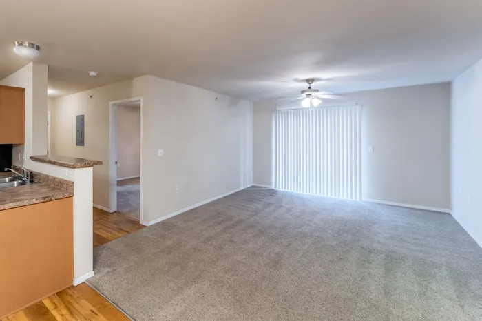 Coryell-Crossing-Apartments-Springfield-Missouri-Four-Bedroom-Living-Room-Patio-Doors