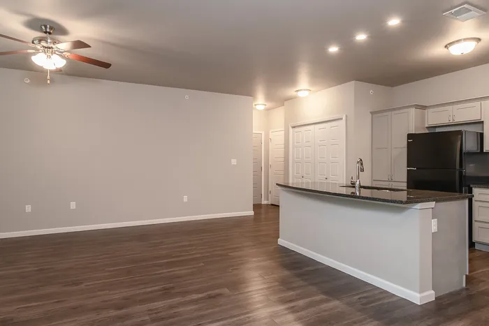 Coryell-Commons-Springfield-Missouri-55-Plus-Apartments-Riley-One-Bedroom-Kitchen-Entrance-Hallway