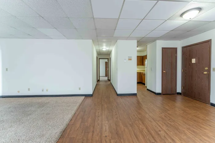 Regency-Towers-Apartments-Downtown-Springfield-Missouri-Two-Bedroom-Entrance-And-Dining-Space