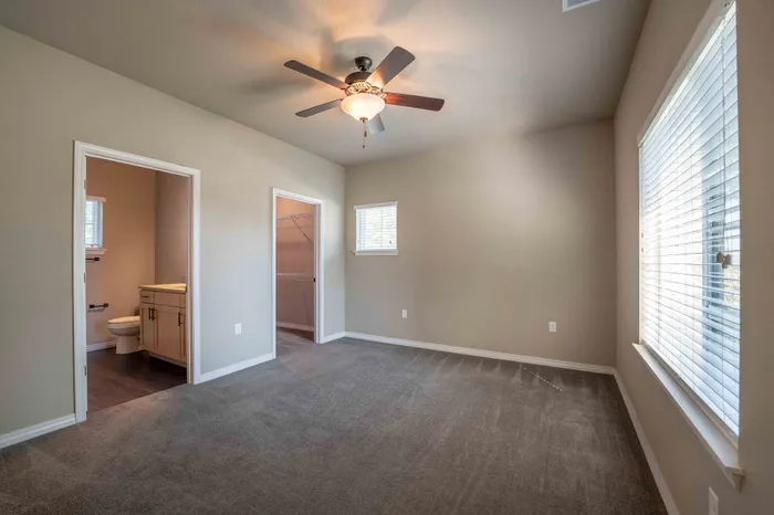 Villas-At-Verandas-South-Springfield-Missouri-Townhomes-Three-Bedroom-Unit-108-First-Floor-Primary-Bedroom-Bathroom-Entrance