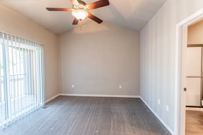Villas-At-Verandas-South-Springfield-Missouri-Townhomes-Three-Bedroom-Unit-108-Second-Floor-Second-Bedroom-With-Patio-Deck