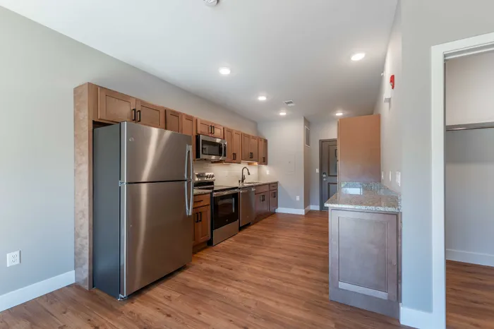 Township-28-Apartments-Springfield-Missouri-Building-H-Studio-Premium-Kitchen