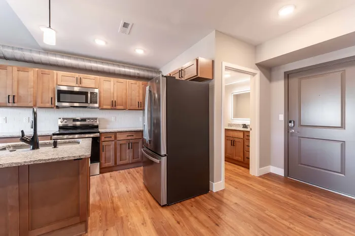 Township-28-Apartments-Springfield-Missouri-Building-H-One-Bedroom-Loft-Premium-Kitchen-And-Half-Bathroom