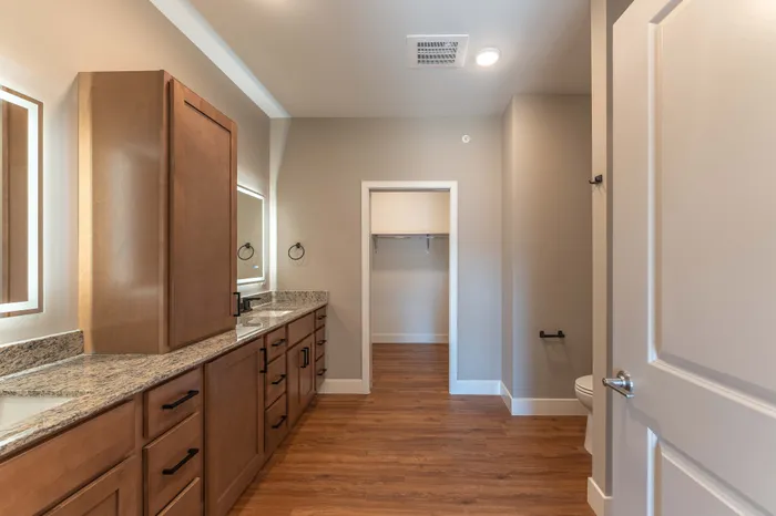 Township-28-Apartments-Springfield-Missouri-Building-H-Premium-Three-Bed-C-Primary-Bathroom-Entrance-View
