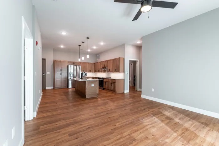 Township-28-Apartments-Springfield-Missouri-Building-H-Premium-Two-Bed-ADA-Unit-Living-Room-Kitchen-Open-Layout