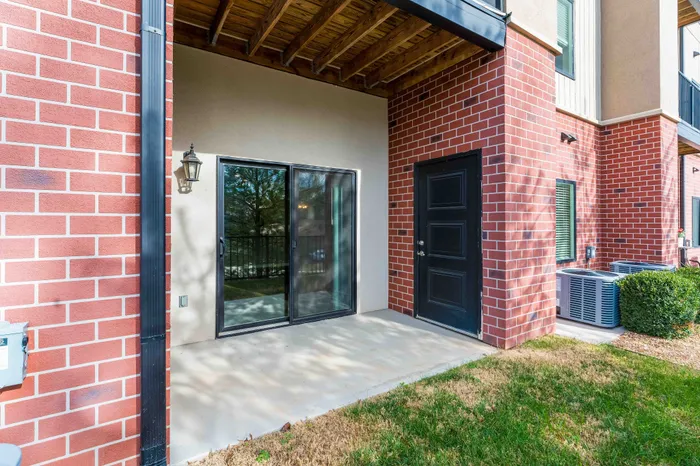 Coryell-Commons-Heights-Apartments-For-Rent-South-Springfield-Missouri-Two-Bed-Unit-104-Patio-With-Storage-Closet