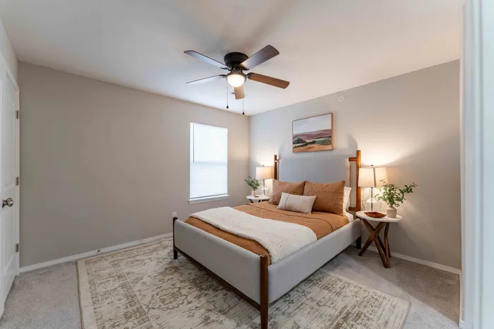 Oakwood-Heights-Townhomes-Republic-Missouri-Furnished-Two-Bed-Townhome-Secondary-Bedroom