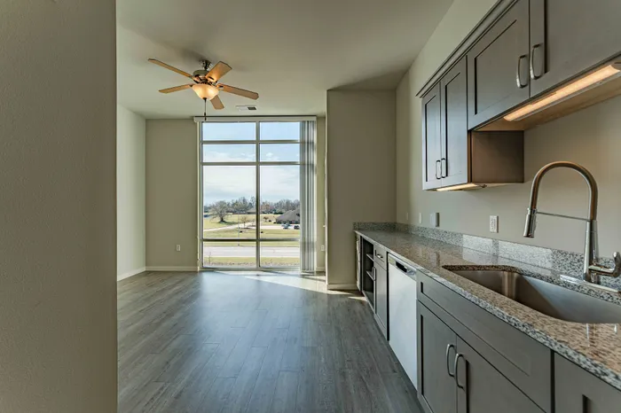 Monarch-Apartments-Springfield-Missouri-Micro-Studio-Living-Space-View-From-Kitchen