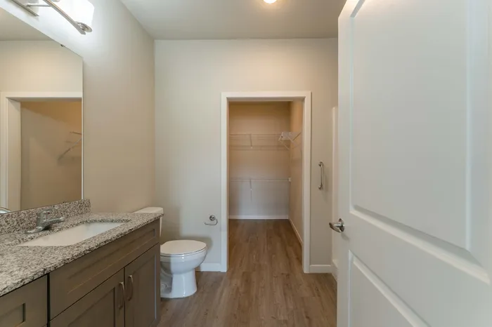 Monarch-Apartments-Springfield-Missouri-One-Bedroom-A-Primary-Bathroom-And-Closet