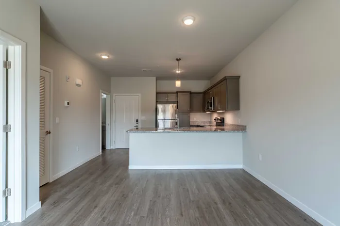 Monarch-Apartments-Springfield-Missouri-One-Bedroom-A-Kitchen-View-From-Living-Room