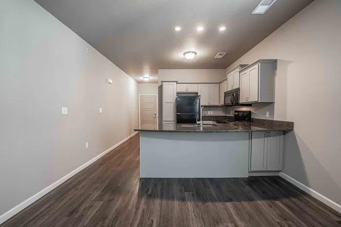 Coryell-Commons-55-Plus-Apartments-Springfield-Missouri-Studio-Ktichen-View-From-Living-Space