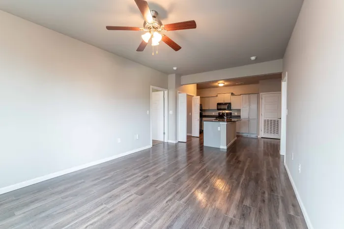 Coryell-Commons-55-Plus-Apartments-Springfield-Missouri-Two-Bedroom-Living-Room-Kitchen-Open-Layout
