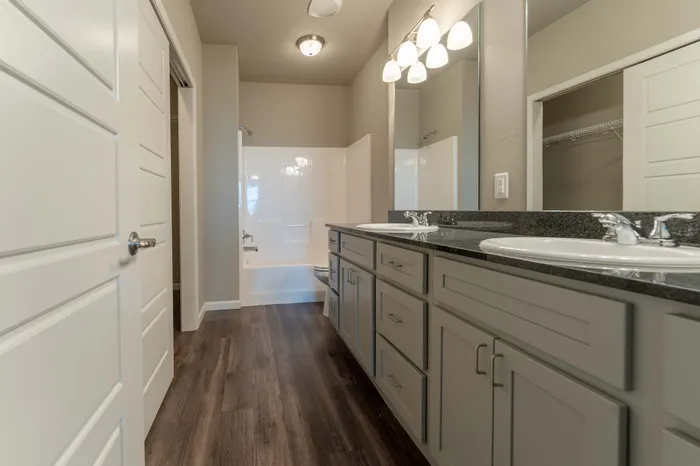 Coryell-Commons-55-Plus-Apartments-Springfield-Missouri-Two-Bedroom-Primary-Bathroom-Entrance