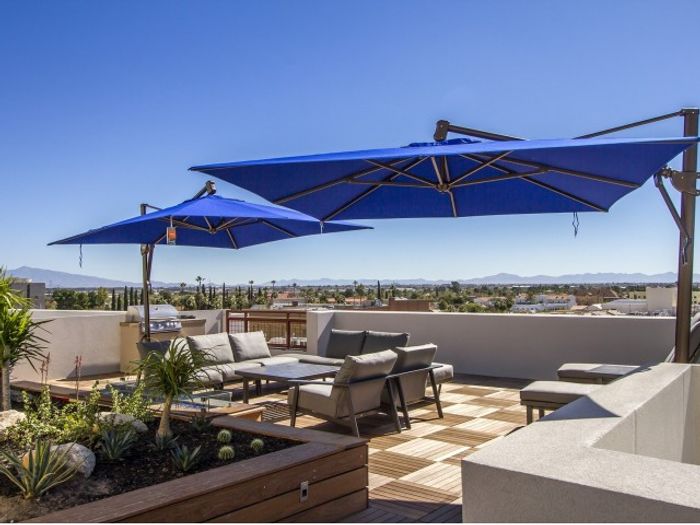 Spacious Apartment Balcony | One West Broadway