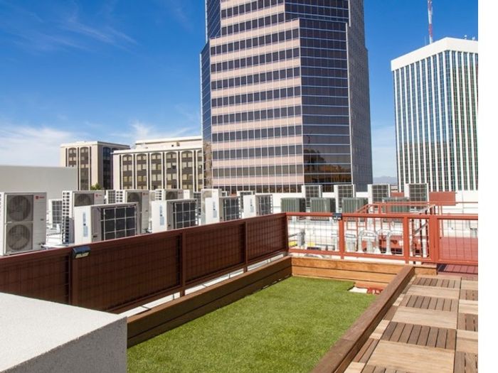 Spacious Porch Area | One West Broadway